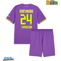Borussia Dortmund Daniel Svensson #24 Tredjedraktsett Barn 2026-27 Kortermet (+ Korte bukser)